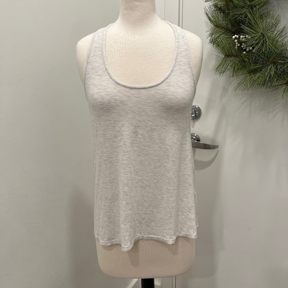 Skin Drapey Tank, Size XS, in Light Grey
